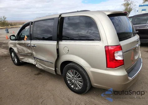 2016 Chrysler Town & Country Touring L из США, поврежденный, VIN 2C4RC1CG7GR190229